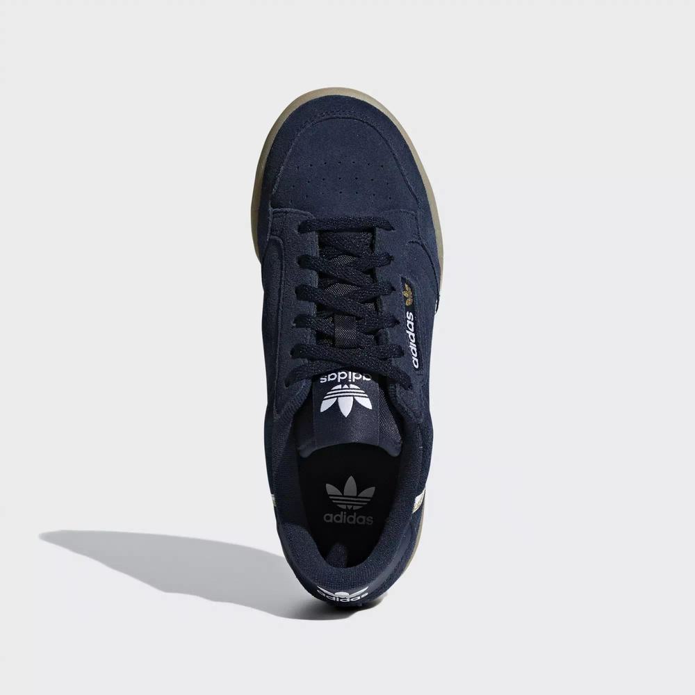 Adidas Continental 80 Tenis Azules Para Niña (MX-47860)